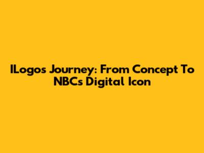 ILogo's Journey: From Concept To NBC's Digital Icon