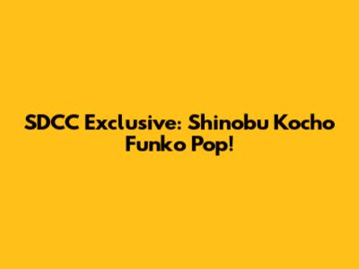 SDCC Exclusive: Shinobu Kocho Funko Pop!