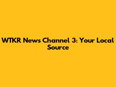 WTKR News Channel 3: Your Local Source